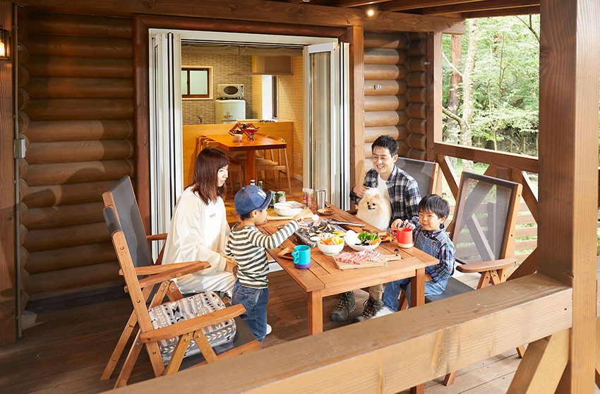 小田急山中湖フォレストコテージ