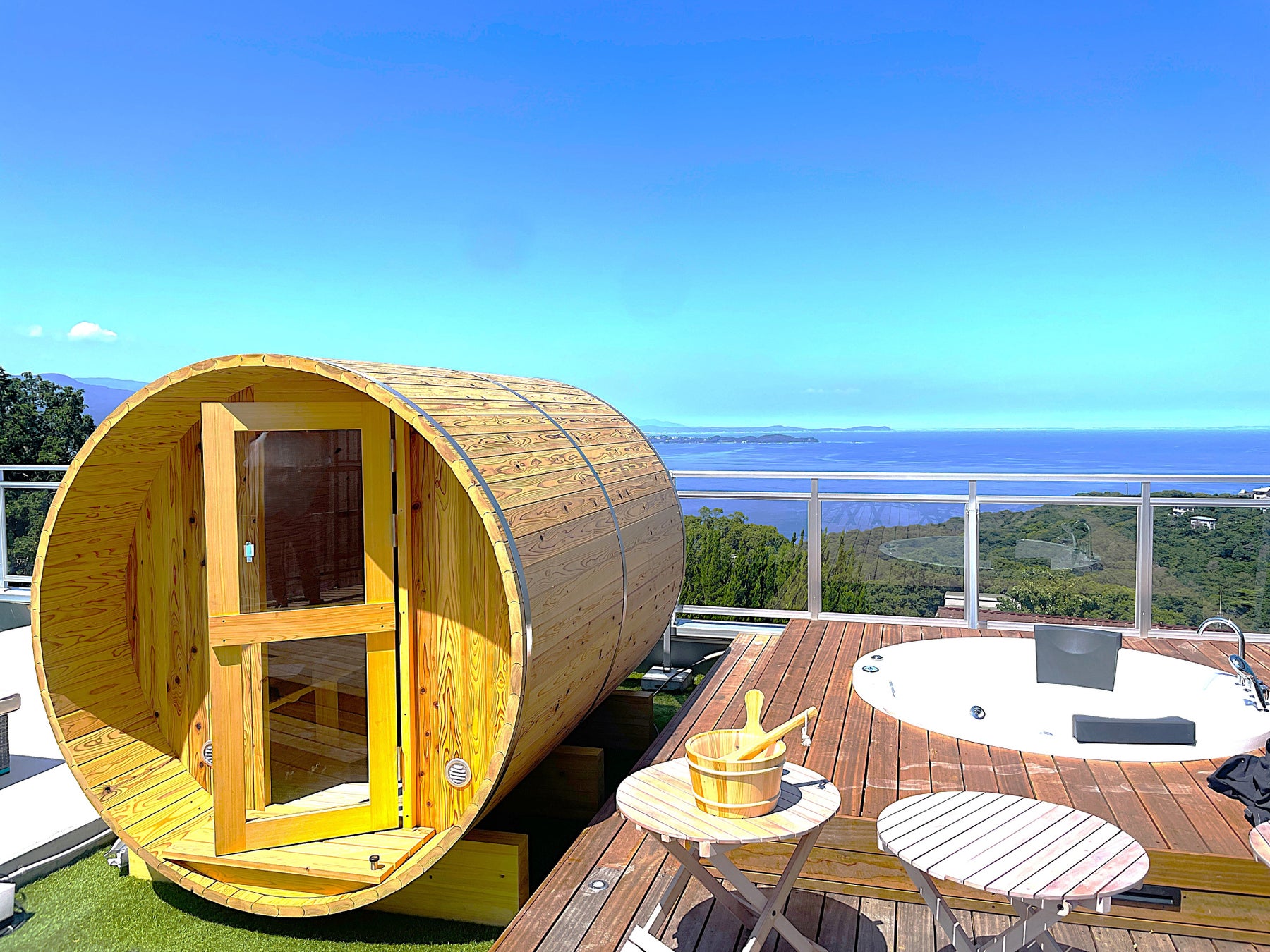 蒼 ATAMI VILLA 熱海 オーシャンビュー 天然温泉 ジャグジー サウナ