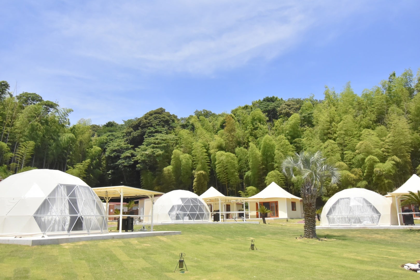 伊豆シャボテンヴィレッジ ドームテント 伊豆シャボテン動物公園