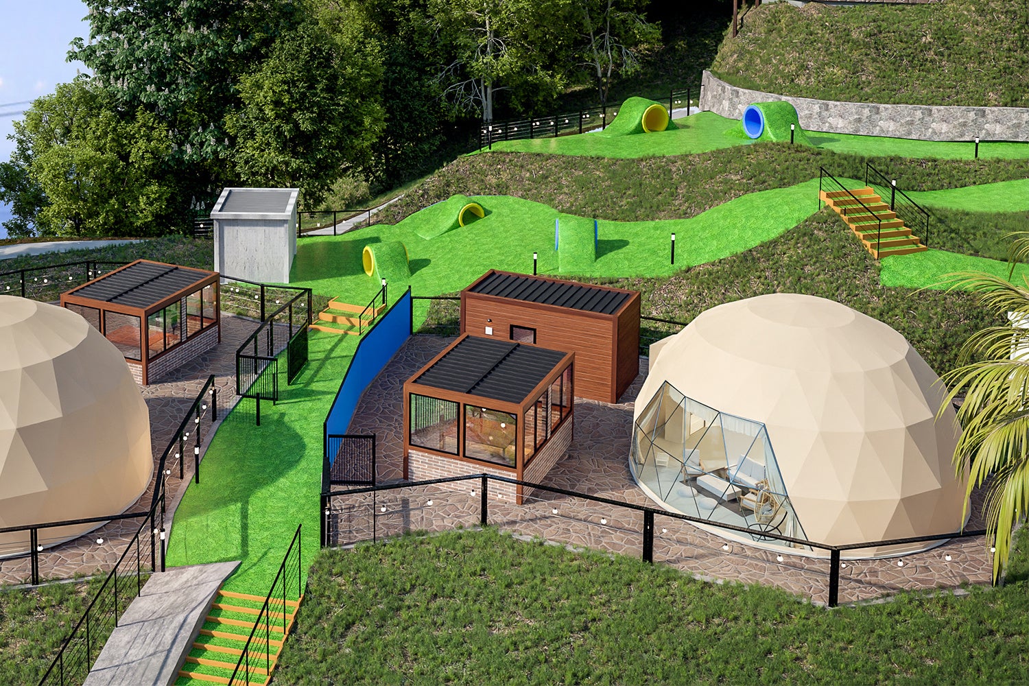 Glamping Resort Awaji ドームテント