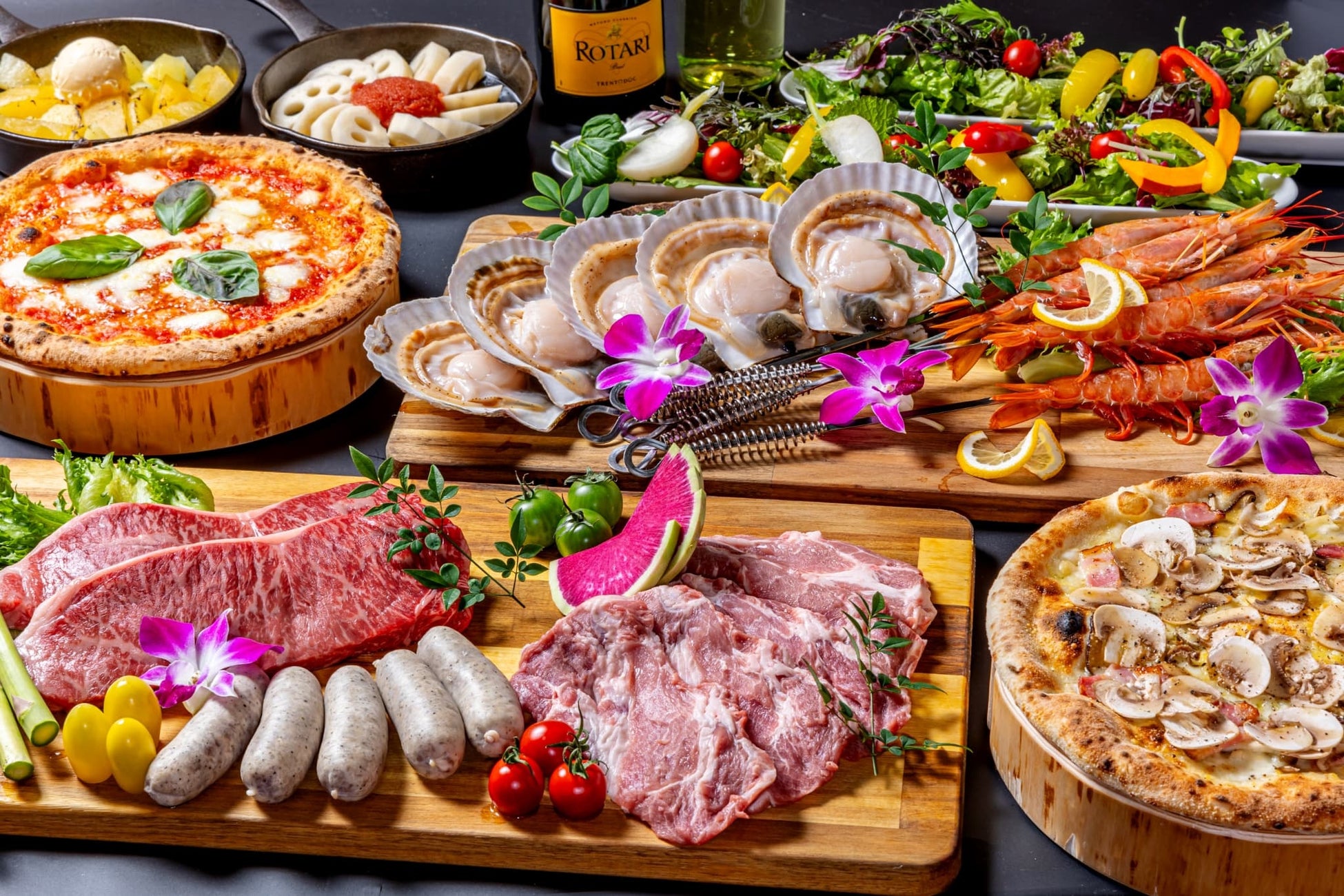 ZUKKU NO MORI-ズックの森 ドッグラン ピザ