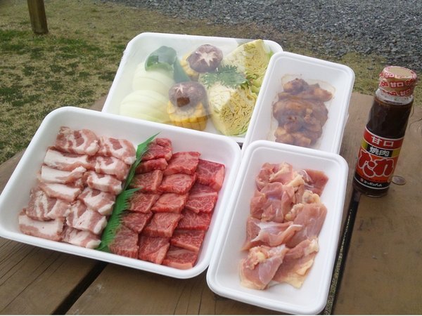 貸切ログハウス ロッキー カナディアンログハウス BBQ