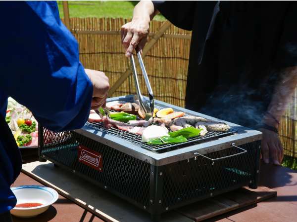 まほーばの森 グランピング BBQ