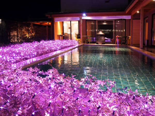 天然温泉&プライベートSPA 瑠璃浜 プライベートプール