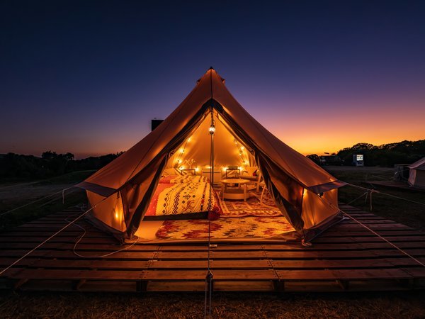 OKAYAMA GLAMPING SORANIA ソラニア 岡山 倉敷市 グランピング 夜景 瀬戸内海