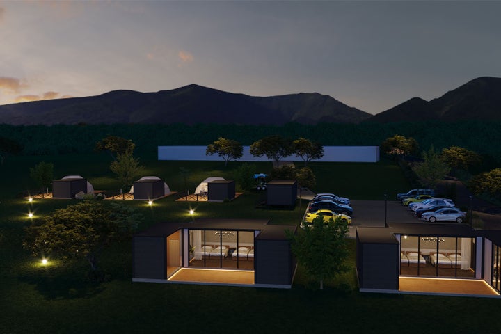 岡山 真庭市 星空リゾートHIRUZEN 蒜山高原