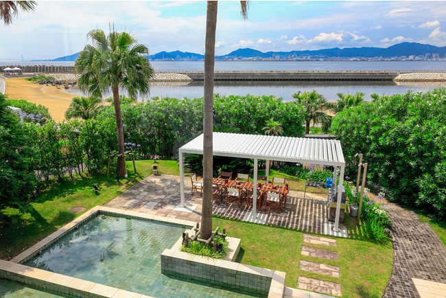 グランピングリゾート ラヴィマーナ神戸 ヴィラ BBQ