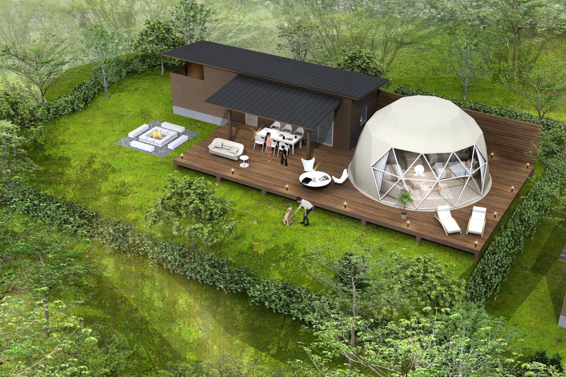 ドッググランピング河口湖