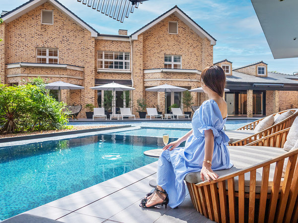 ガーデンテラス福岡ホテル&リゾート 外観 プール