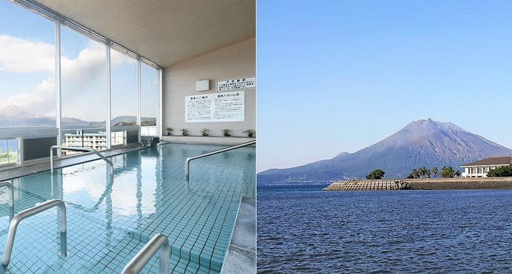 鹿児島 グランピング 桜島 温泉