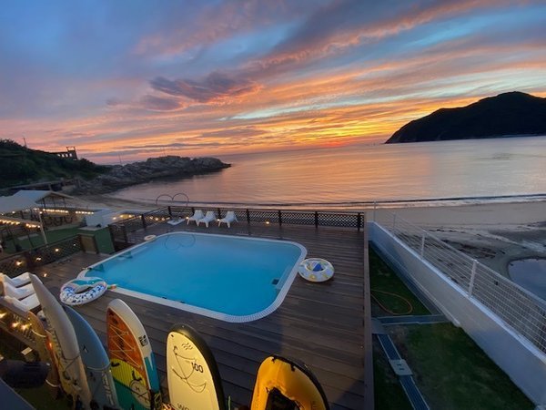 seaside villa HILIFE インフィニティプール 日本海