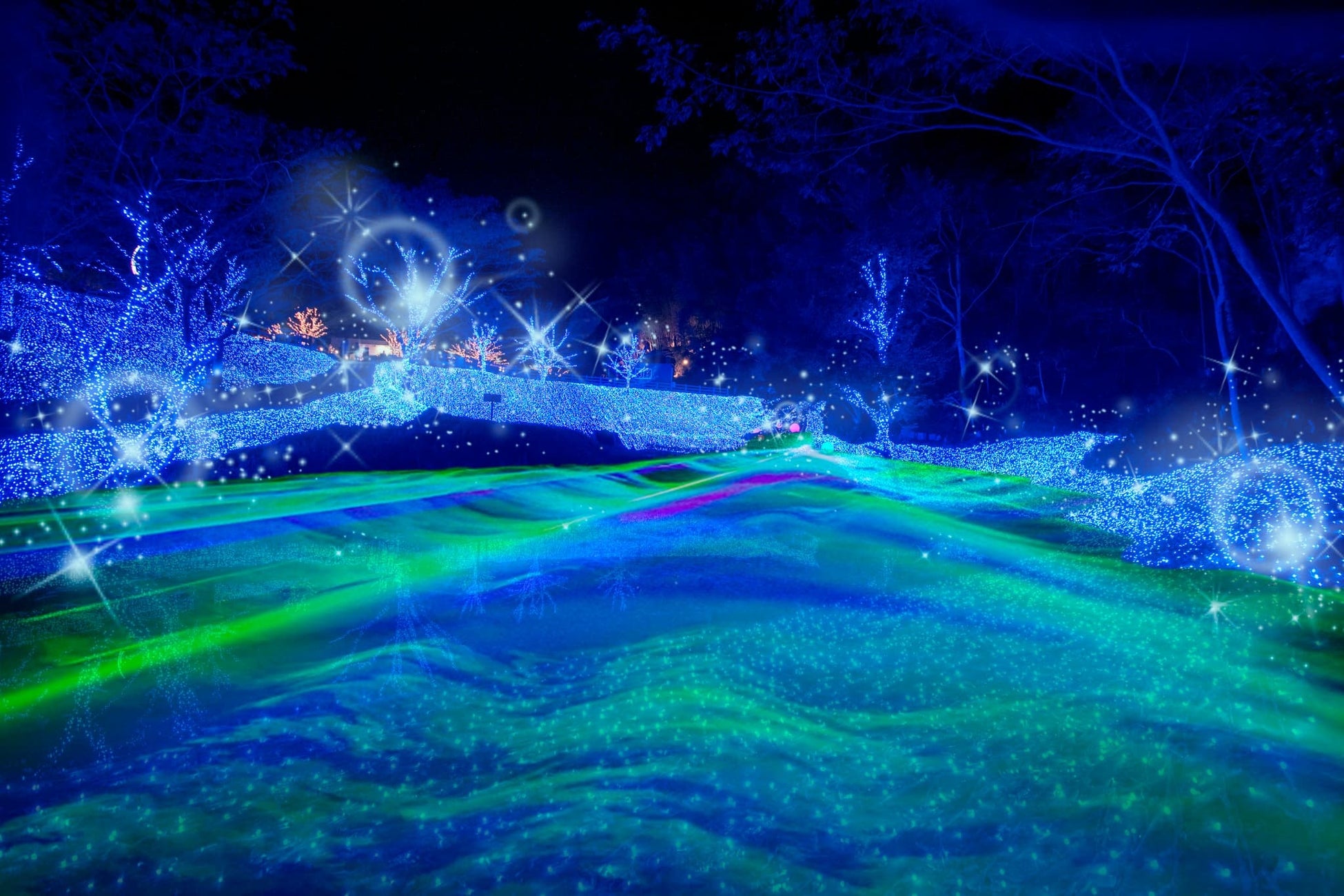 NESTA RESORT KOBE グランピング イルミネーション