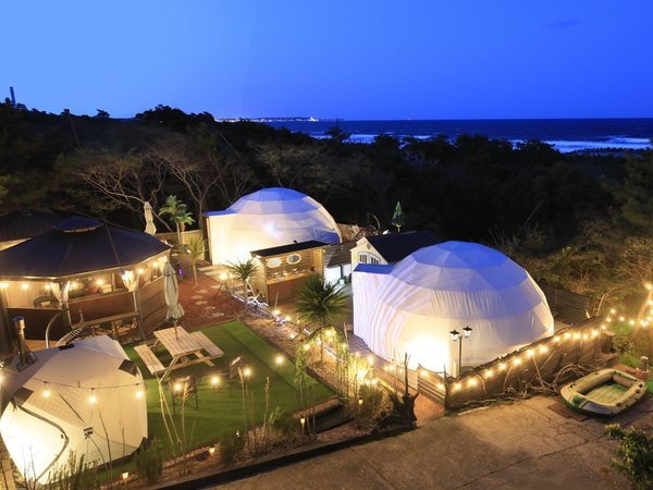 隠れ家 四季の月 グランピング 五右衛門風呂