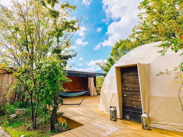 柳澤果樹園 ファームステイこもれび グランピング