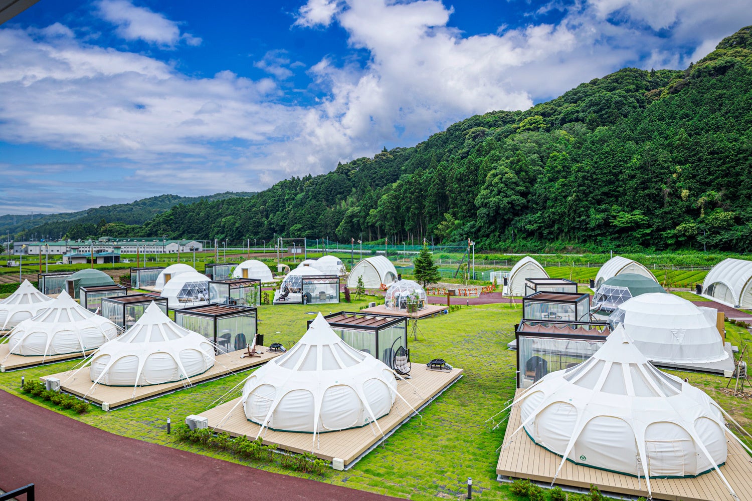 Glamping&Port 結 廃校 グランピング