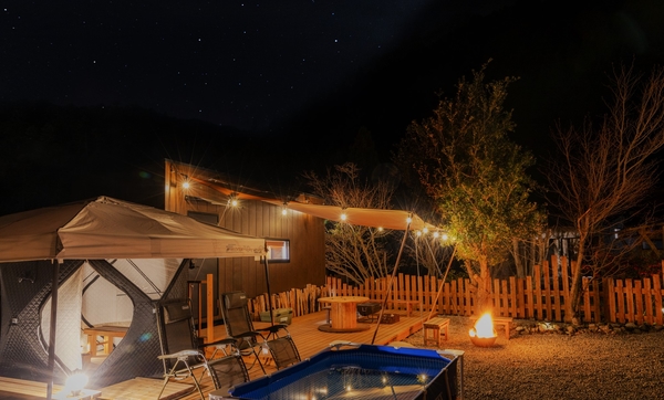 Camp Base Kadojin 1日1組限定 天川