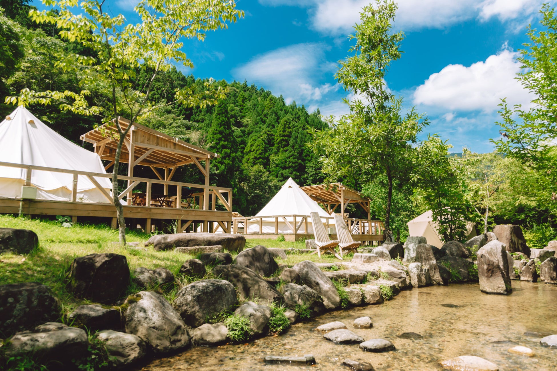 岡山 津山市 ザランタンあば村 グランピング