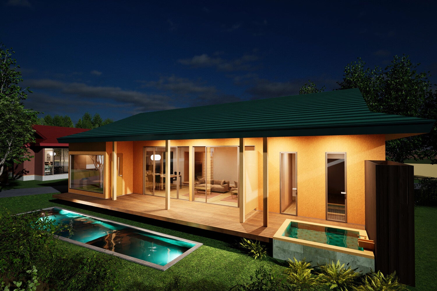 那須 別邸四季 プール