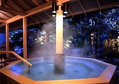 あわら温泉 清風荘 庭園露天風呂