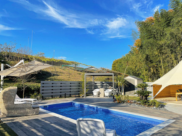 +RIVERPOOL FINE GLAMPING埼玉ちちぶ プール