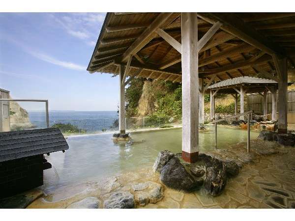 五浦観光ホテル 絶景 露天風呂