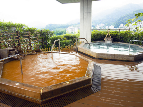 有馬グランドホテル 展望大浴苑 雲海