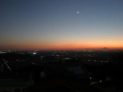 亀の井ホテル 筑波山 夜景
