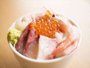 御宿 野乃 境港 朝食 海鮮丼