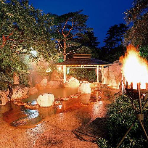 秋保温泉 篝火の湯 緑水亭