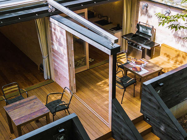 COMORIVER グランピング サウナ