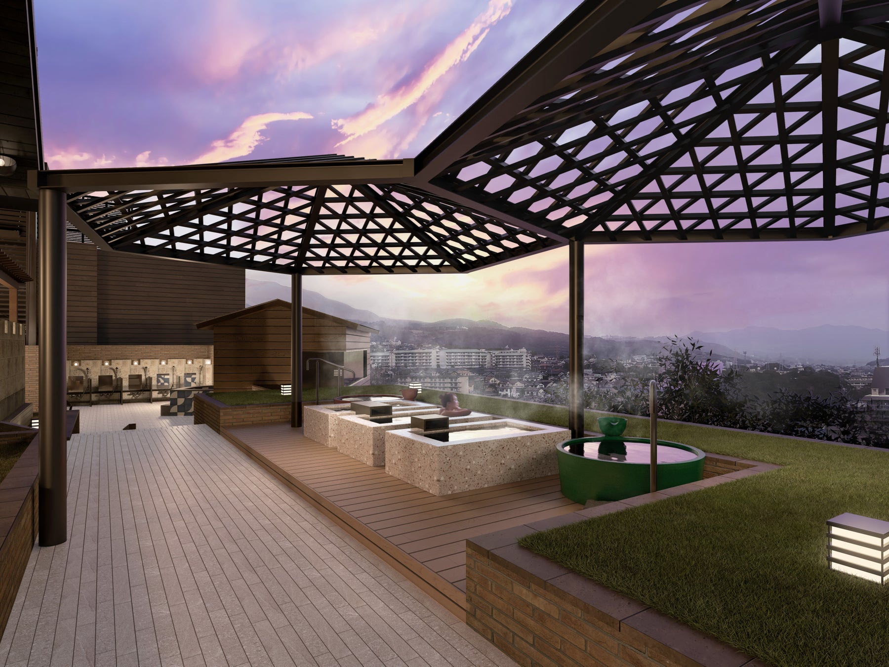 別府温泉 杉乃井ホテル 棚湯