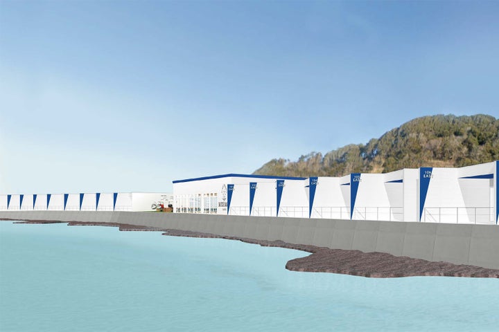 BAYSIDE KANAYA 夕日