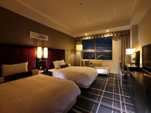 ホテル日航金沢 客室 夜景