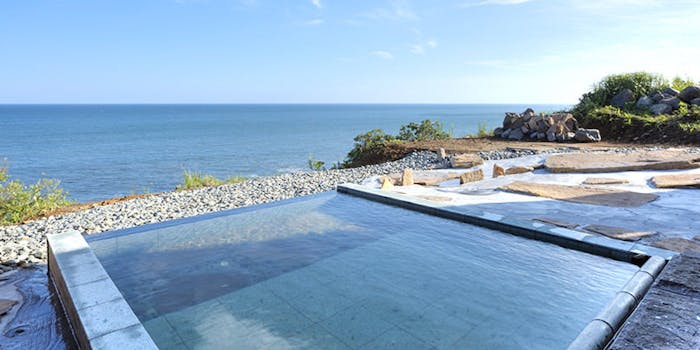 心のリゾート 海の別邸ふる川 インフィニティ露天風呂
