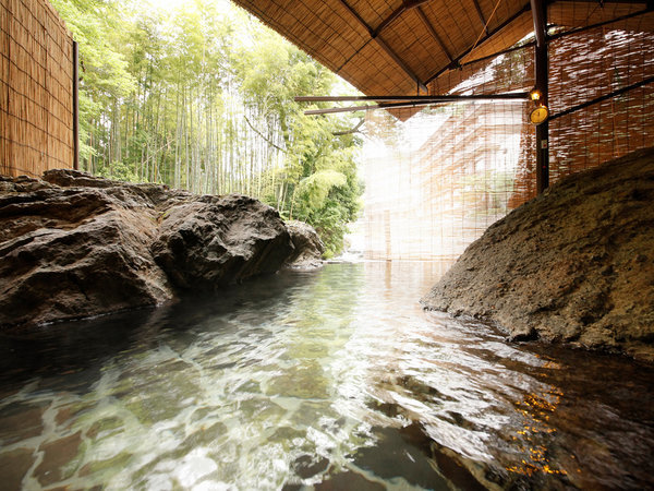 袋田温泉 思い出浪漫館 露天風呂