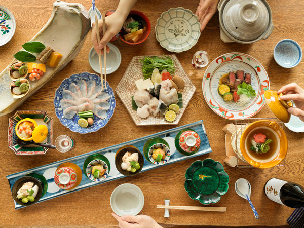 山中温泉 花紫 アラカルト懐石