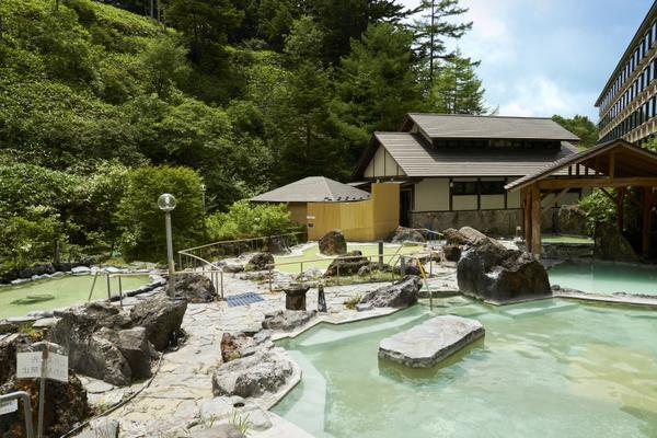 万座高原ホテル 石庭露天風呂