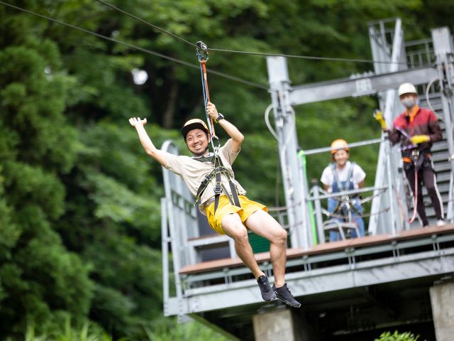 ロッテアライリゾート ジップツアー