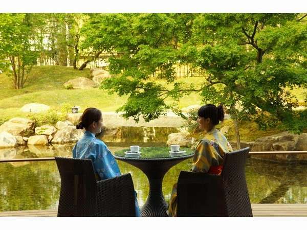 玉峰館 日本庭園