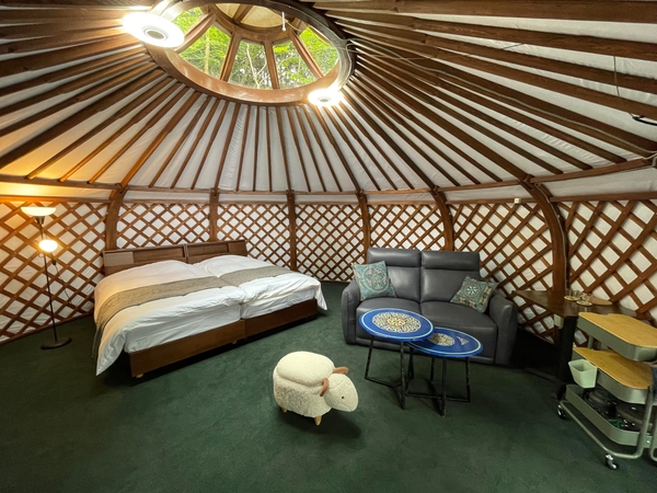 筑波山ゲルグランピング ゲル