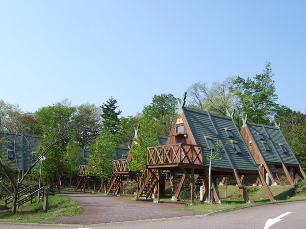 割山森林公園天湖森 コテージ