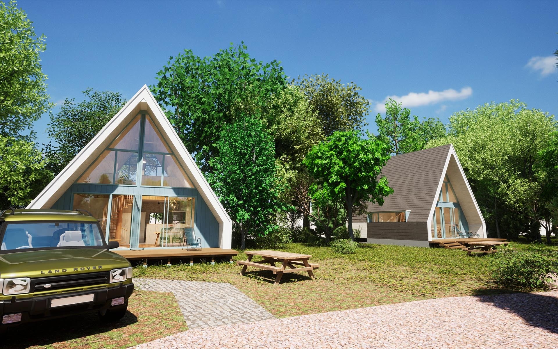 ALOHA GLAMPING RESORT SAKAI コテージ