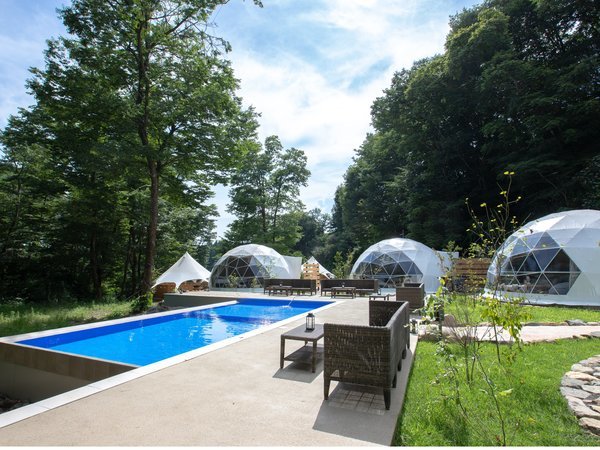 THE FIVE RIVERS FINE GLAMPING群馬白沢 川